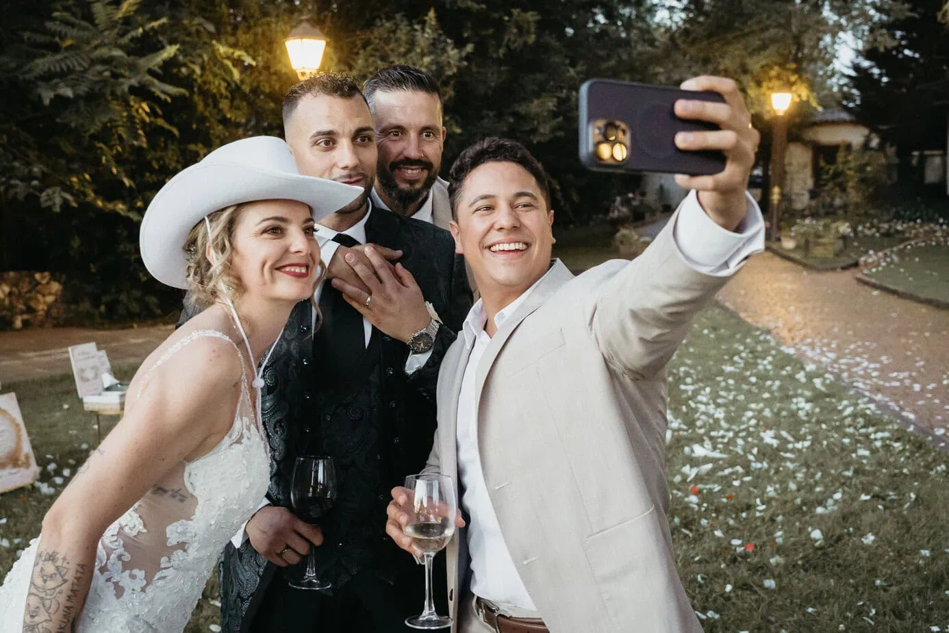 wedding cocktail reception finca gurugu I inbodas madrid fotoarte c ()