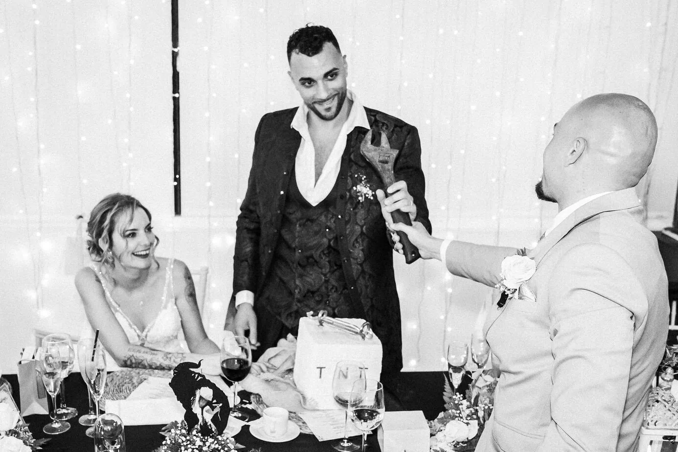 wedding cocktail reception finca gurugu I inbodas madrid fotoarte c ()