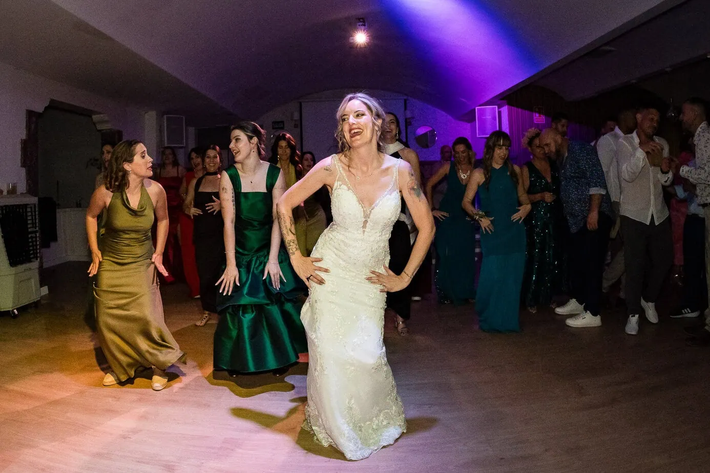 wedding party dance finca gurugu I inbodas madrid fotoarte c ()