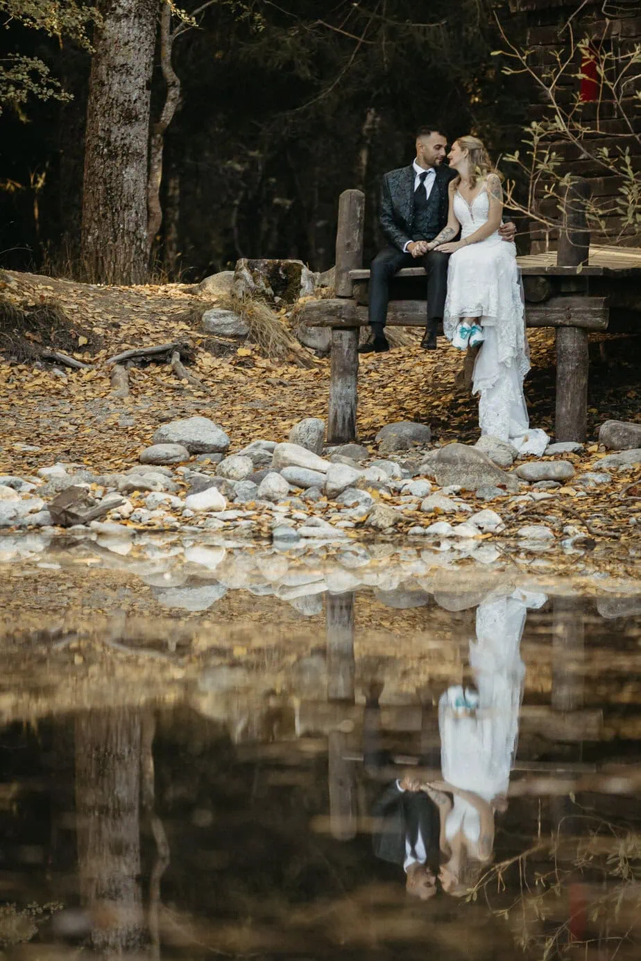 Reportaje Postboda Bosque Finlandes Rascafria Madrid ()