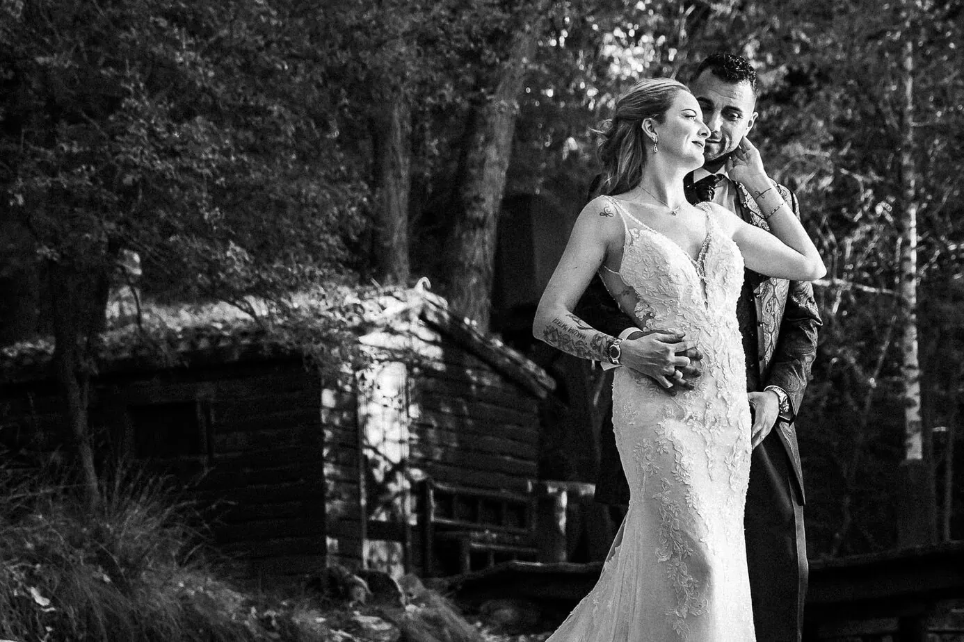 Reportaje Postboda Bosque Finlandes Rascafria Madrid ()
