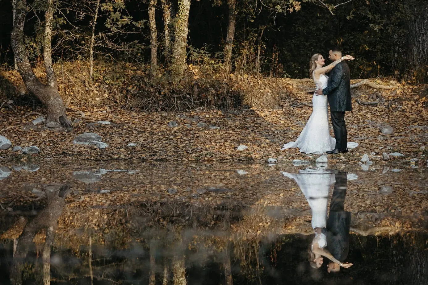 Reportaje Postboda Bosque Finlandes Rascafria Madrid ()
