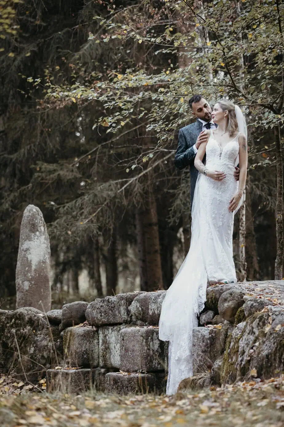 Reportaje Postboda Bosque Finlandes Rascafria Madrid ()