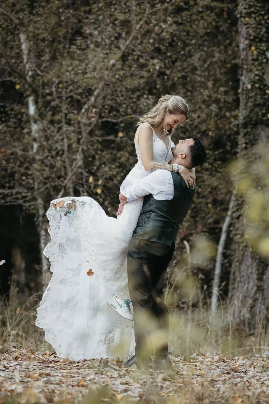 Reportaje Postboda Bosque Finlandes Rascafria Madrid ()