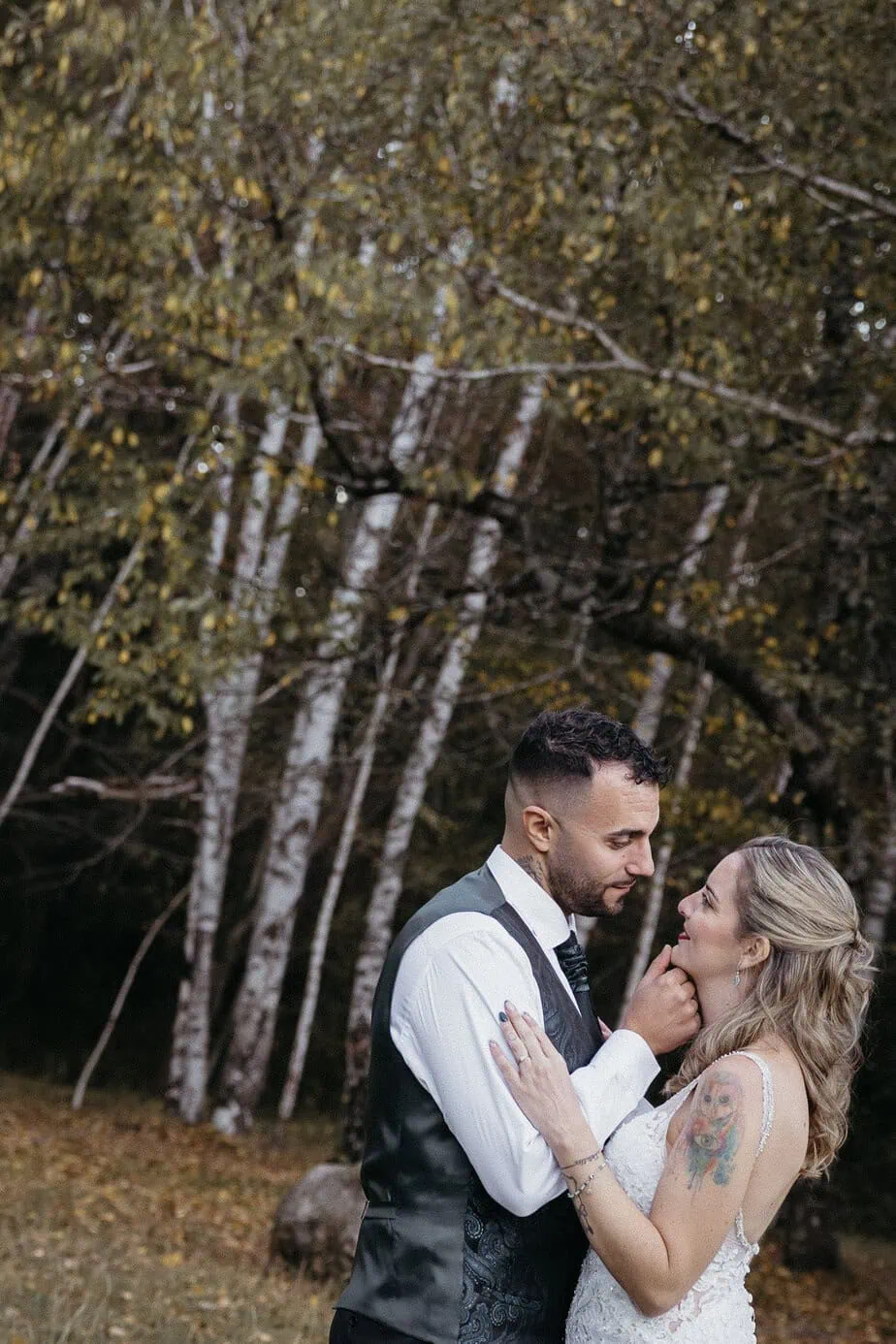 Reportaje Postboda Bosque Finlandes Rascafria Madrid ()