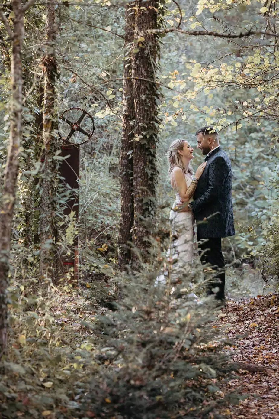 Reportaje Postboda Bosque Finlandes Rascafria Madrid ()