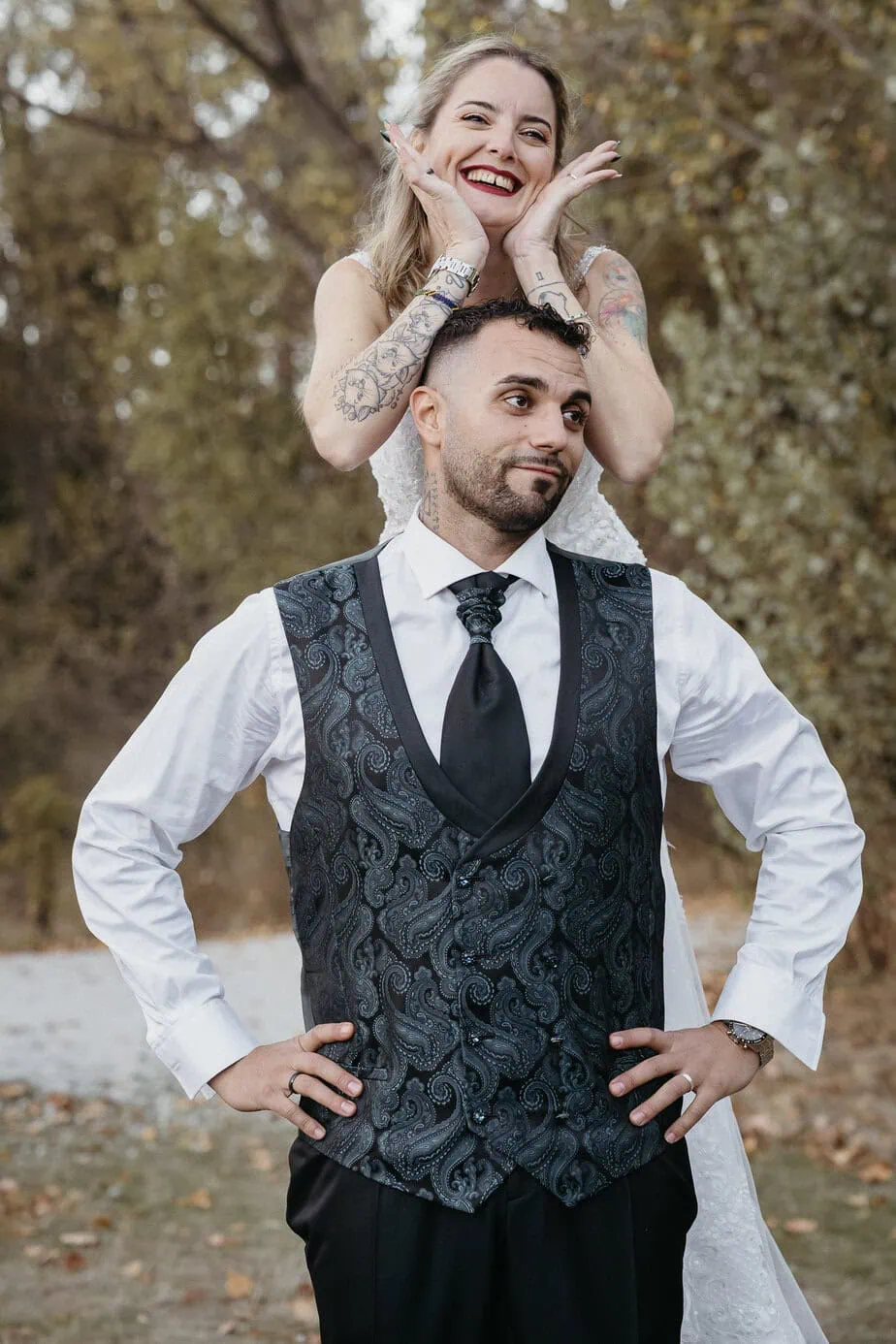 Reportaje Postboda Bosque Finlandes Rascafria Madrid ()