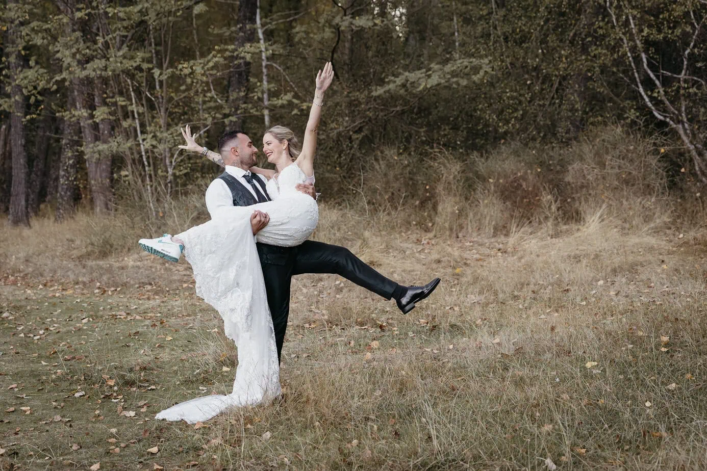Reportaje Postboda Bosque Finlandes Rascafria Madrid ()