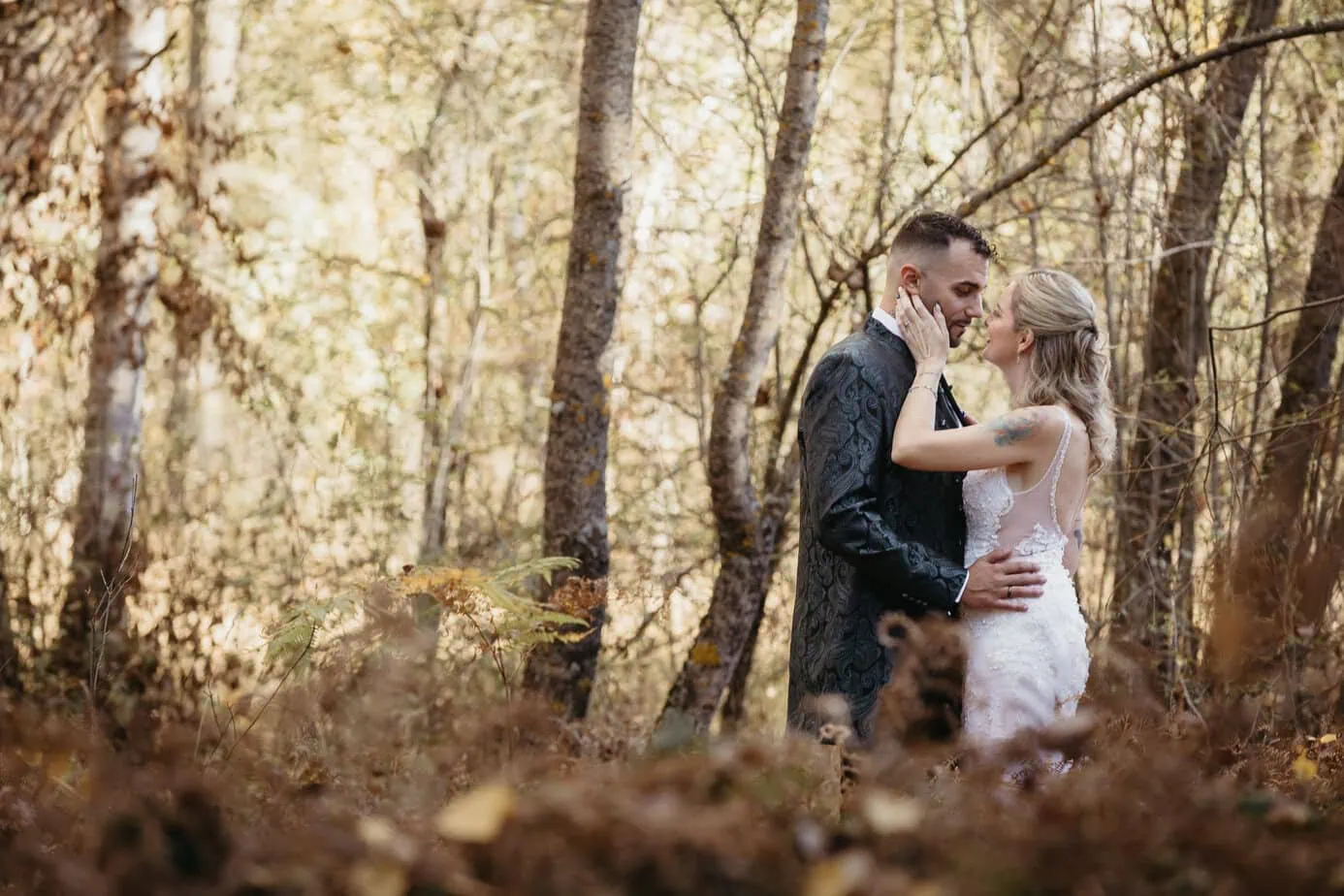 Reportaje Postboda Bosque Finlandes Rascafria Madrid ()